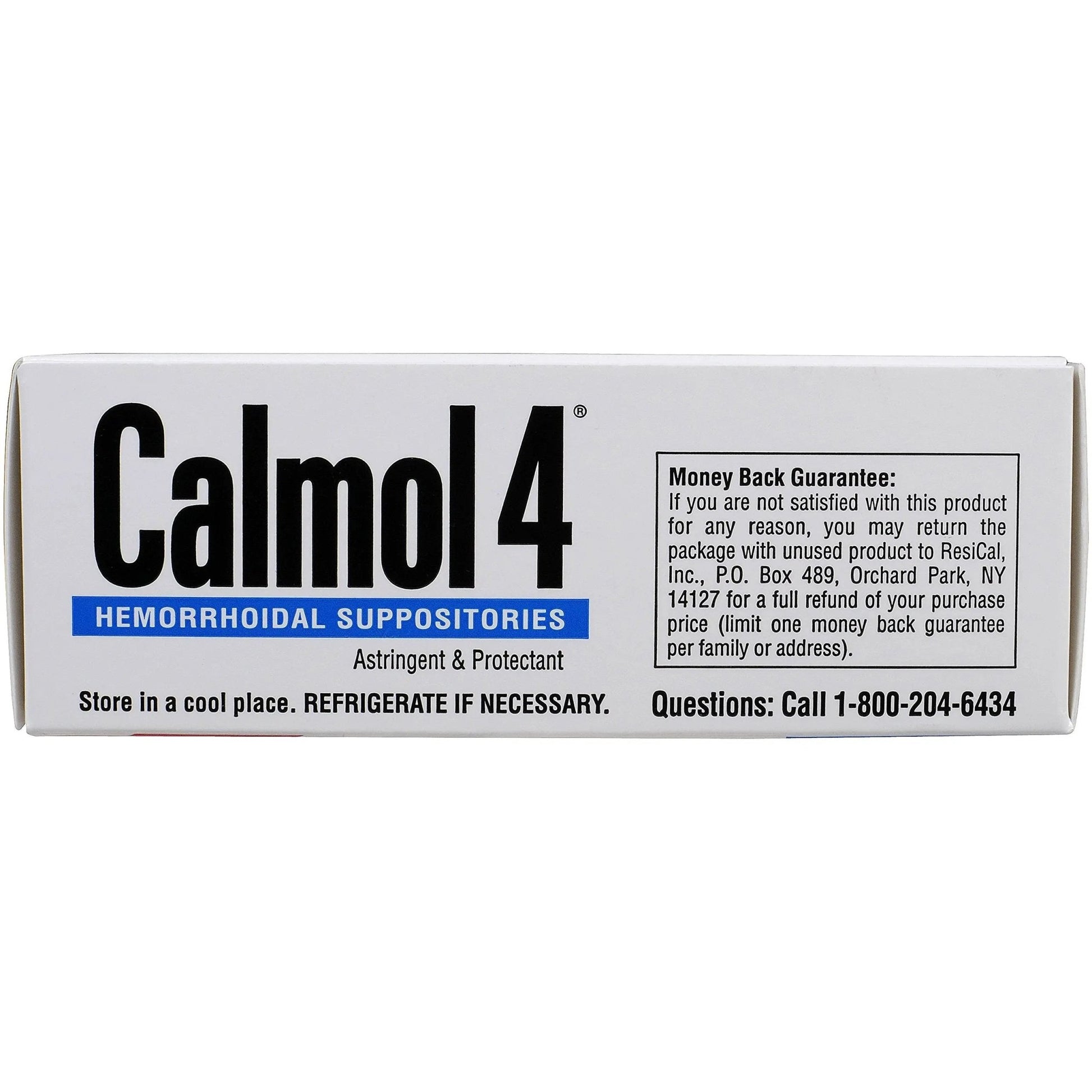 Calmol 4 Hemorrhoidal Suppositories with Soothing Natural Ingredients, 24 Count - dailyvitalstore