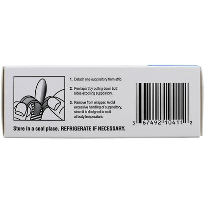 Calmol 4 Hemorrhoidal Suppositories with Soothing Natural Ingredients, 24 Count - dailyvitalstore