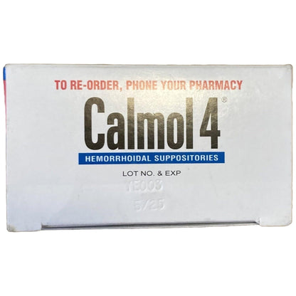 Calmol 4 Suppositories 24 (3 Pack) [Health and Beauty] - dailyvitalstore
