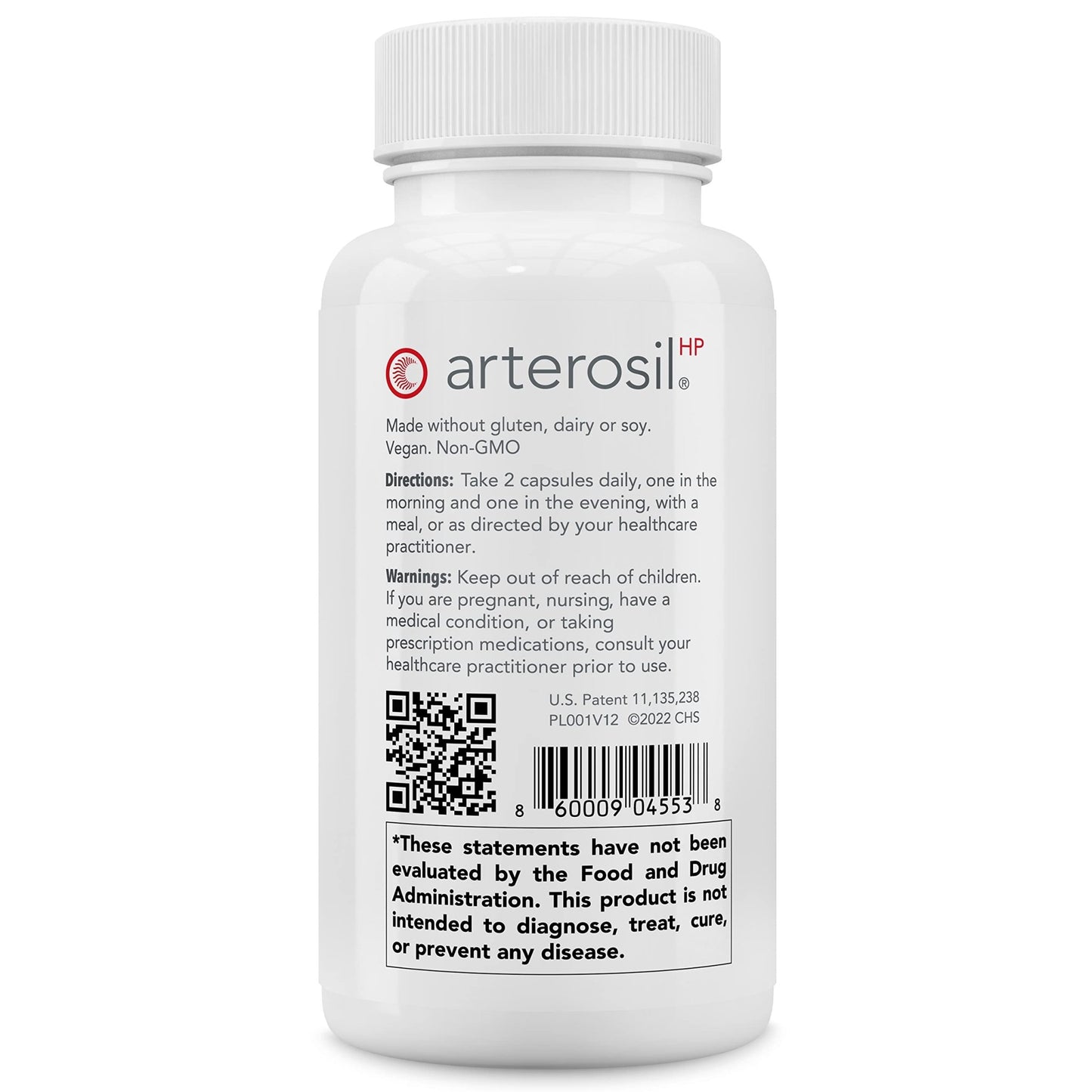 Calroy Health Sciences Arterosil HP Professional - Endothelial Glycocalyx Support - Heart Health Support - Artery Health Support - Circulation Support – MonitumRS® Rhamnan Sulfate - Monostroma Nitidum - dailyvitalstore