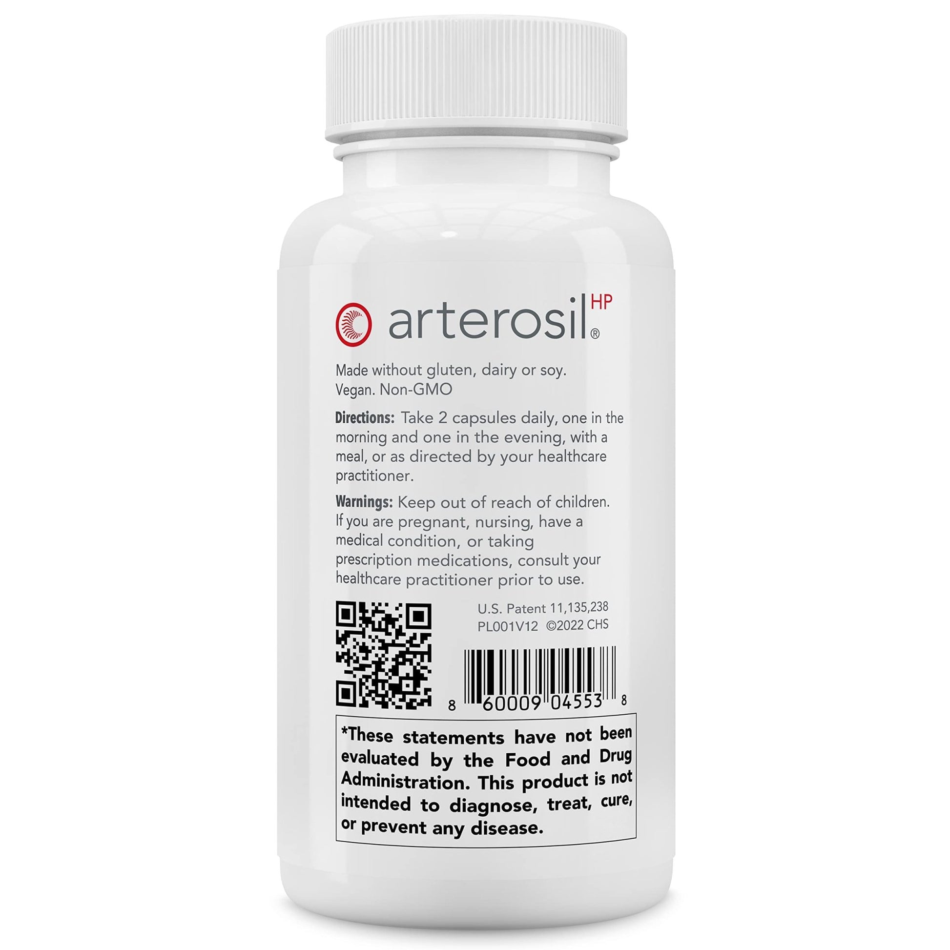 Calroy Health Sciences Arterosil HP Professional - Endothelial Glycocalyx Support - Heart Health Support - Artery Health Support - Circulation Support – MonitumRS® Rhamnan Sulfate - Monostroma Nitidum - dailyvitalstore