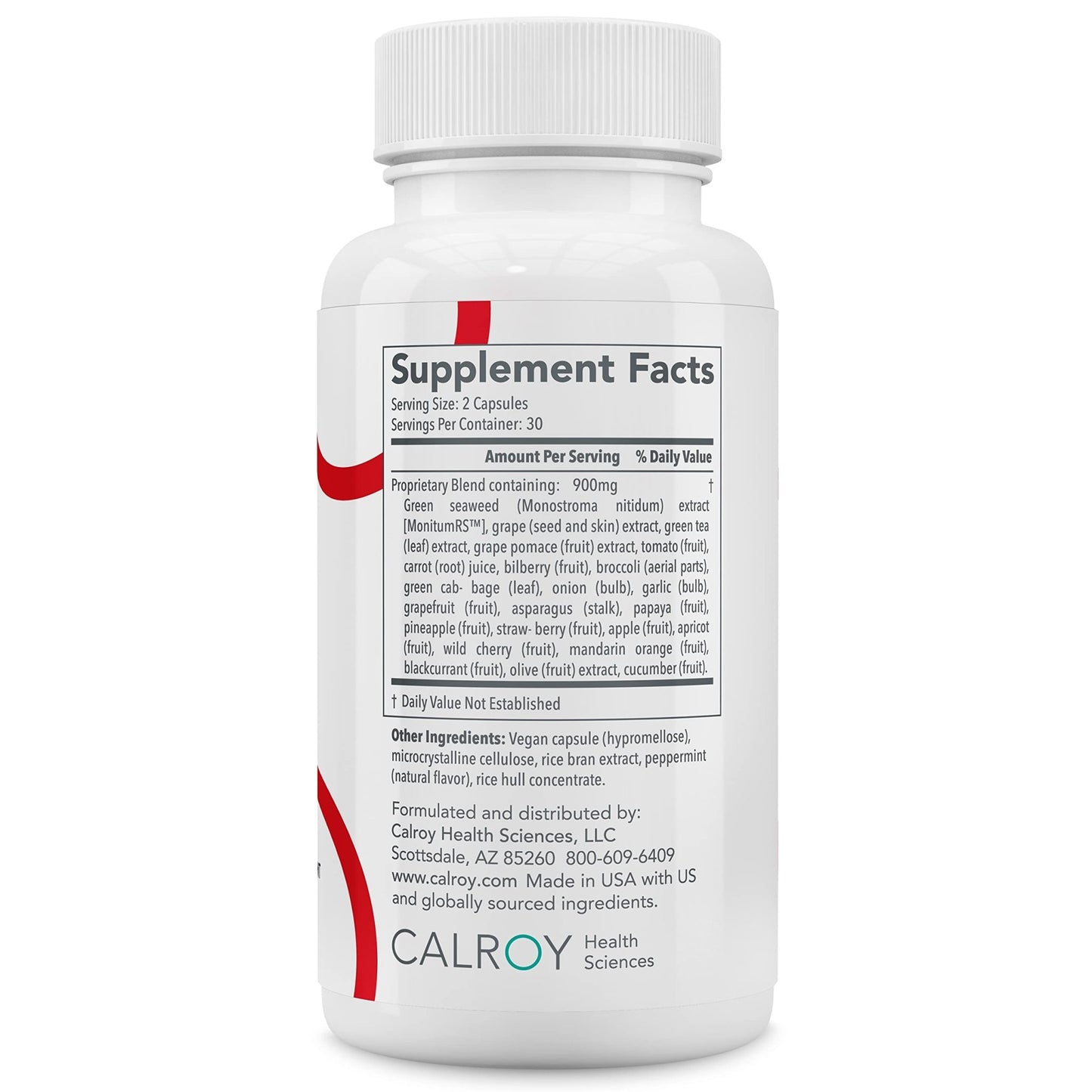 Calroy Health Sciences Arterosil HP Professional - Endothelial Glycocalyx Support - Heart Health Support - Artery Health Support - Circulation Support – MonitumRS® Rhamnan Sulfate - Monostroma Nitidum - dailyvitalstore