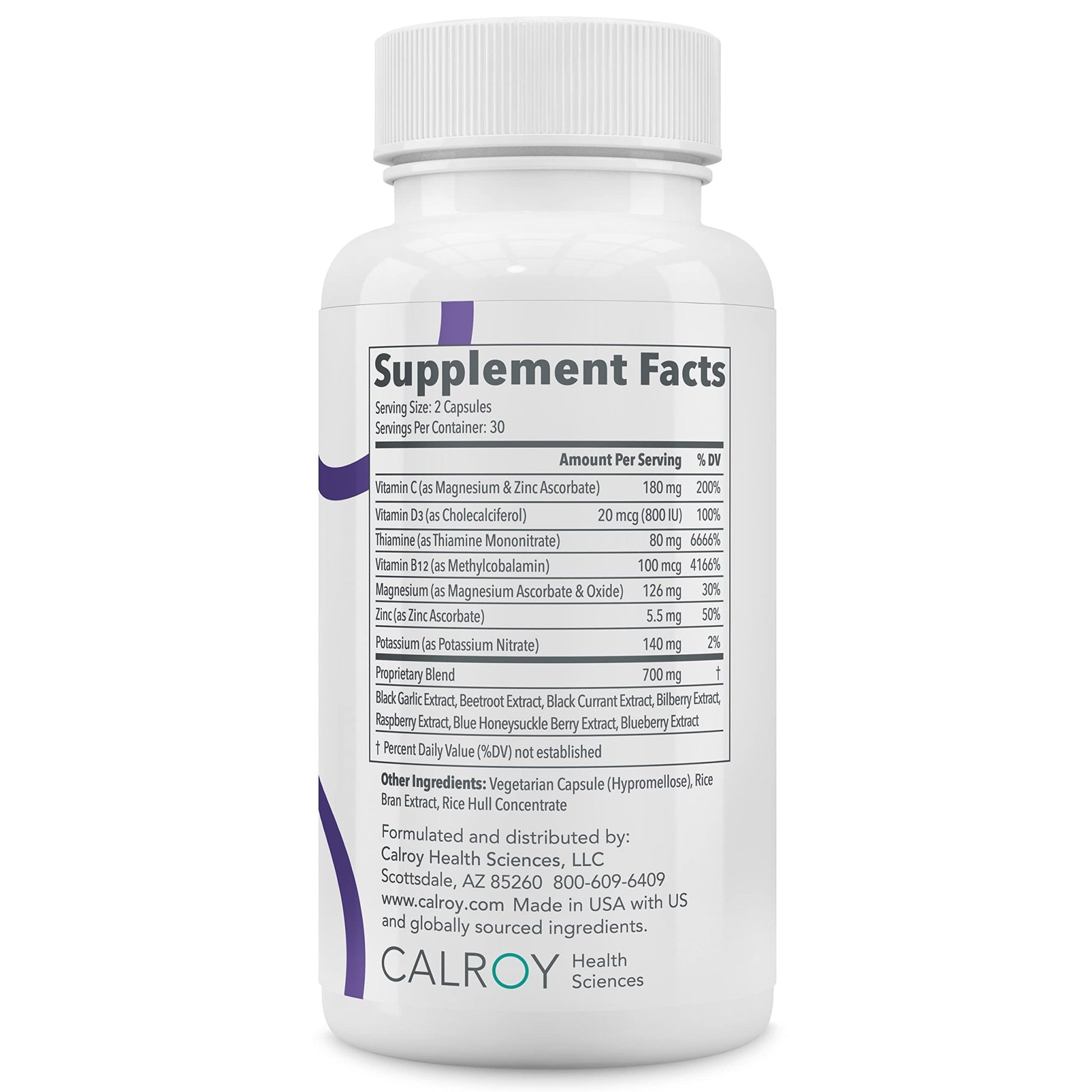 Calroy Health Sciences Vascanox HP - Next Generation Nitric Oxide Support - Up to 24 Hours on Single dose*+ - dailyvitalstore