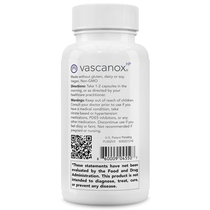 Calroy Health Sciences Vascanox HP - Next Generation Nitric Oxide Support - Up to 24 Hours on Single dose*+ - dailyvitalstore