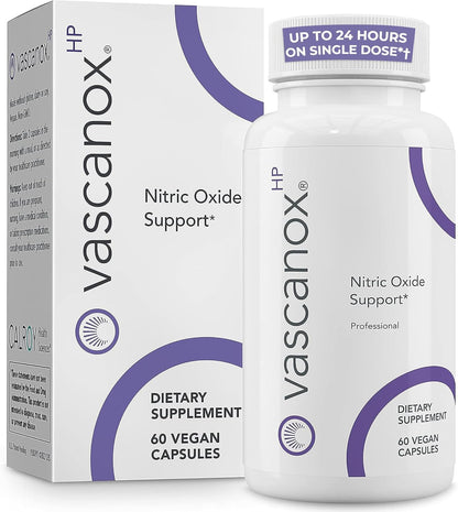 Calroy Health Sciences Vascanox HP - Next Generation Nitric Oxide Support - Up to 24 Hours on Single dose*+ - dailyvitalstore