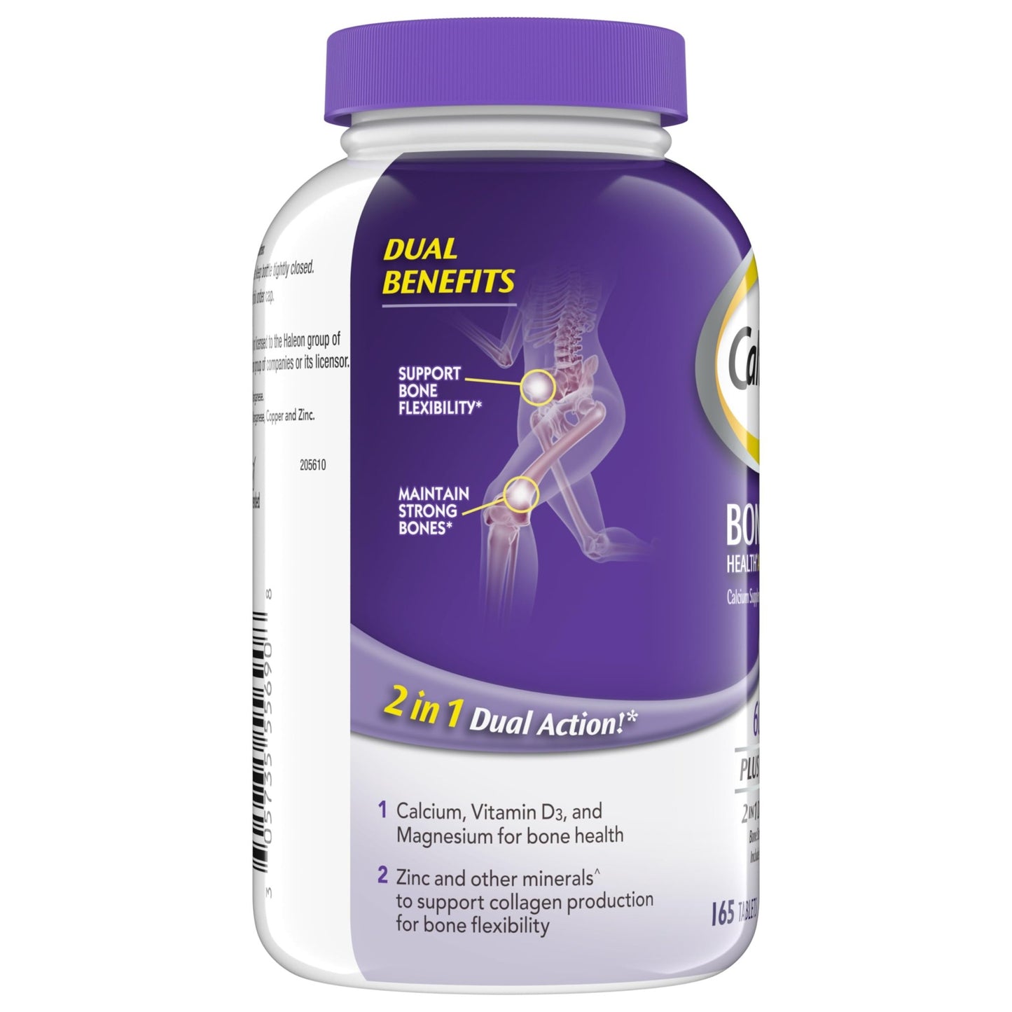 Caltrate 600 Plus D3 Plus Minerals Calcium and Vitamin D Supplement Tablets, Bone Health and Mineral Supplement for Adults - 165 Count - dailyvitalstore