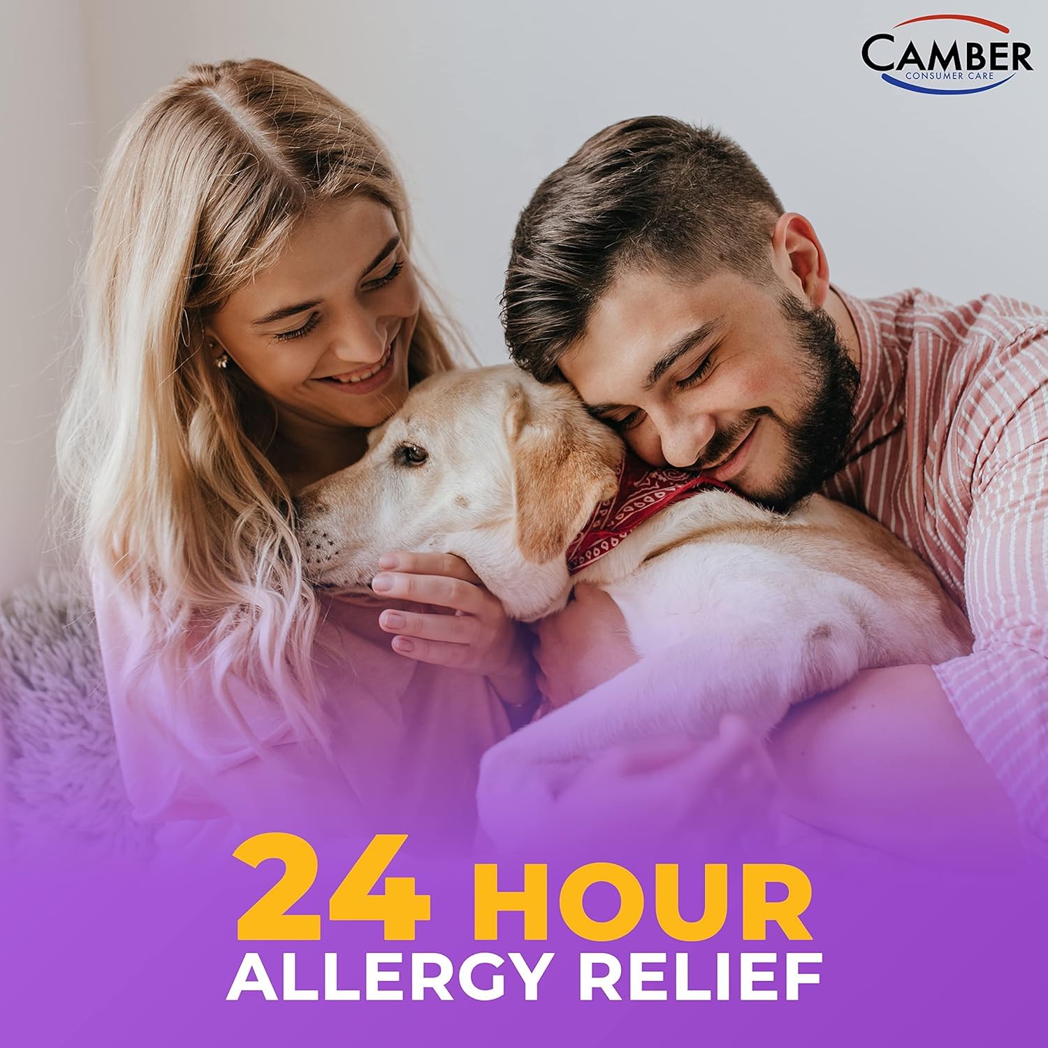 Camber Non-Drowsy Fexofenadine Antihistamine Indoor Outdoor Allergy Relief Tablets (30-ct) - dailyvitalstore
