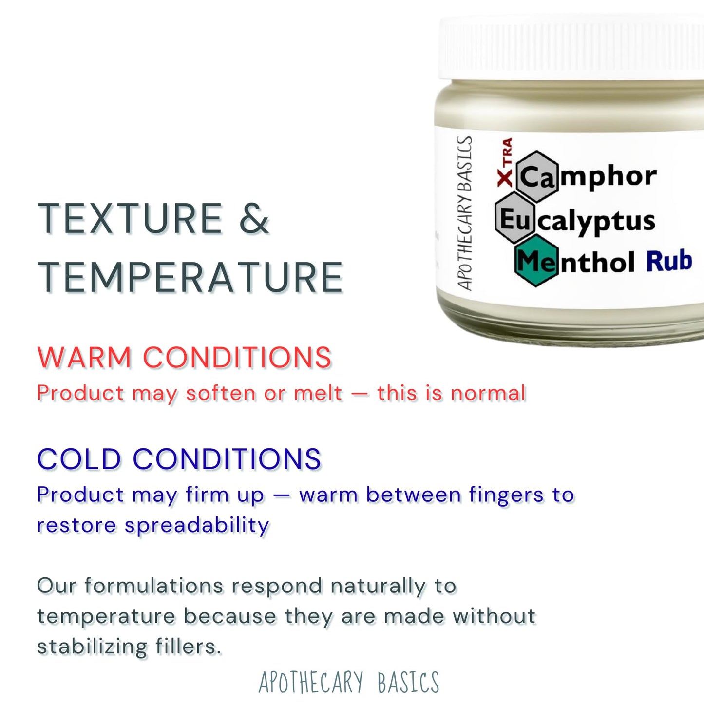 Camphor+Eucalyptus+Menthol Xtra Rub – Handmade with Menthol, Camphor & Eucalyptus – Soothing & Refreshing – 2.5 fl oz - dailyvitalstore