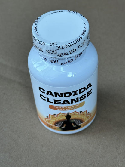 Candida Cleanse - Gut & Colon Support, Advanced Formula - Oregano Leaf, Wormwood, Black Walnut, Caprylic Acid - dailyvitalstore