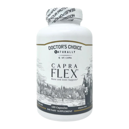 CapraFlex by Mt. Capra | Bone and Joint Support Supplement with Chicken Collagen, Hyaluronic Acid, Turmeric, and Herbs for Joint Vitality | 30 Servings - 120 Capsules - dailyvitalstore