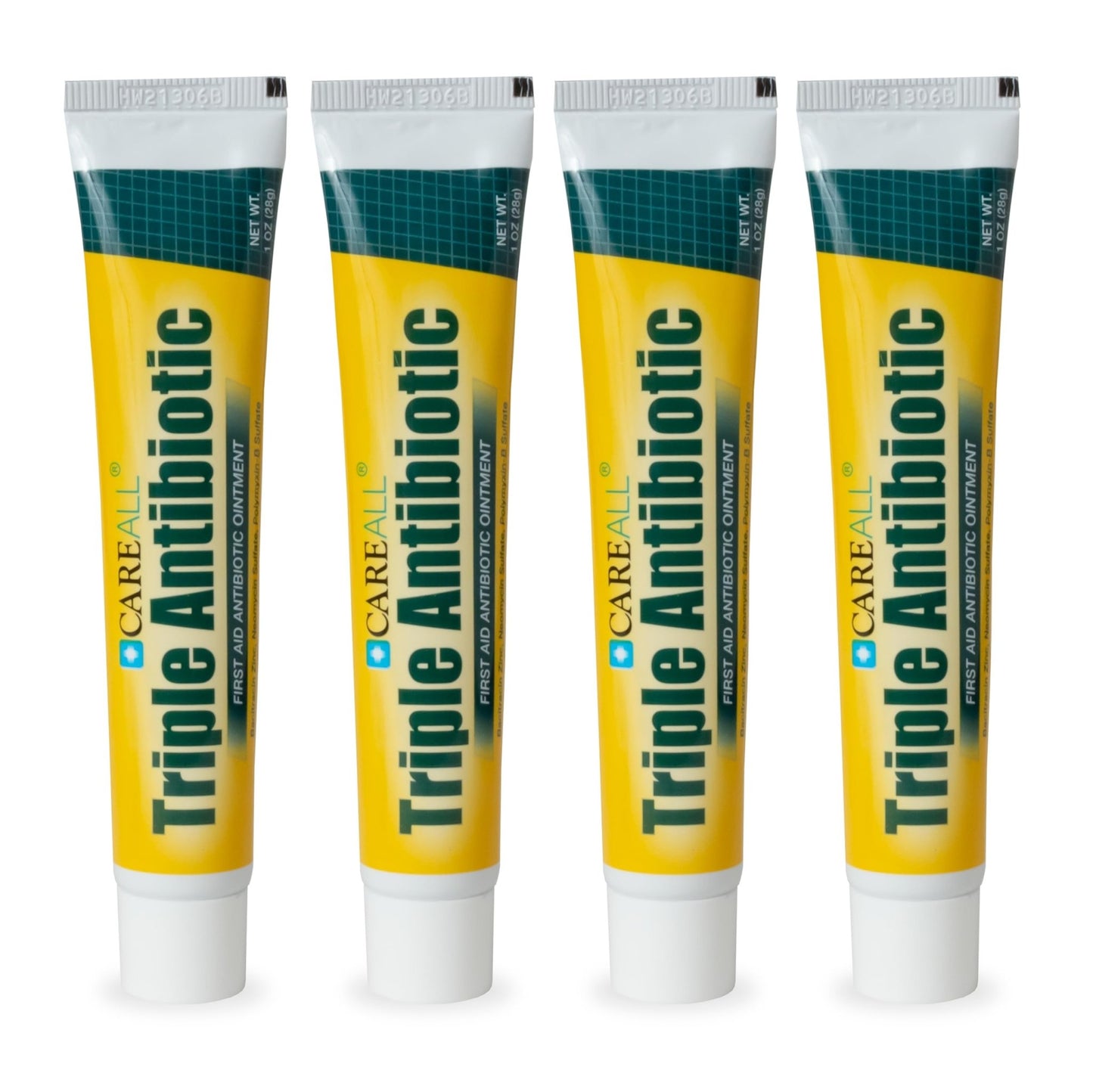 CareAll Triple Antibiotic Ointment 1.0 oz (4 Pack), First Aid Ointment for Minor Scrapes, Cuts, and Burns to Help Prevent Infection, Compare to The Active Ingredients of The Leading Brand - dailyvitalstore