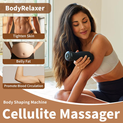CAREKING Massage Gun Deep Tissue for Women, Vibration Therapy for Muscle Recovery Pain Relief Cellulite Massager for Leg Thigh Abdomen Neck Shoulder Lymphatic Drainage Massager Body Sculpting Machine - dailyvitalstore