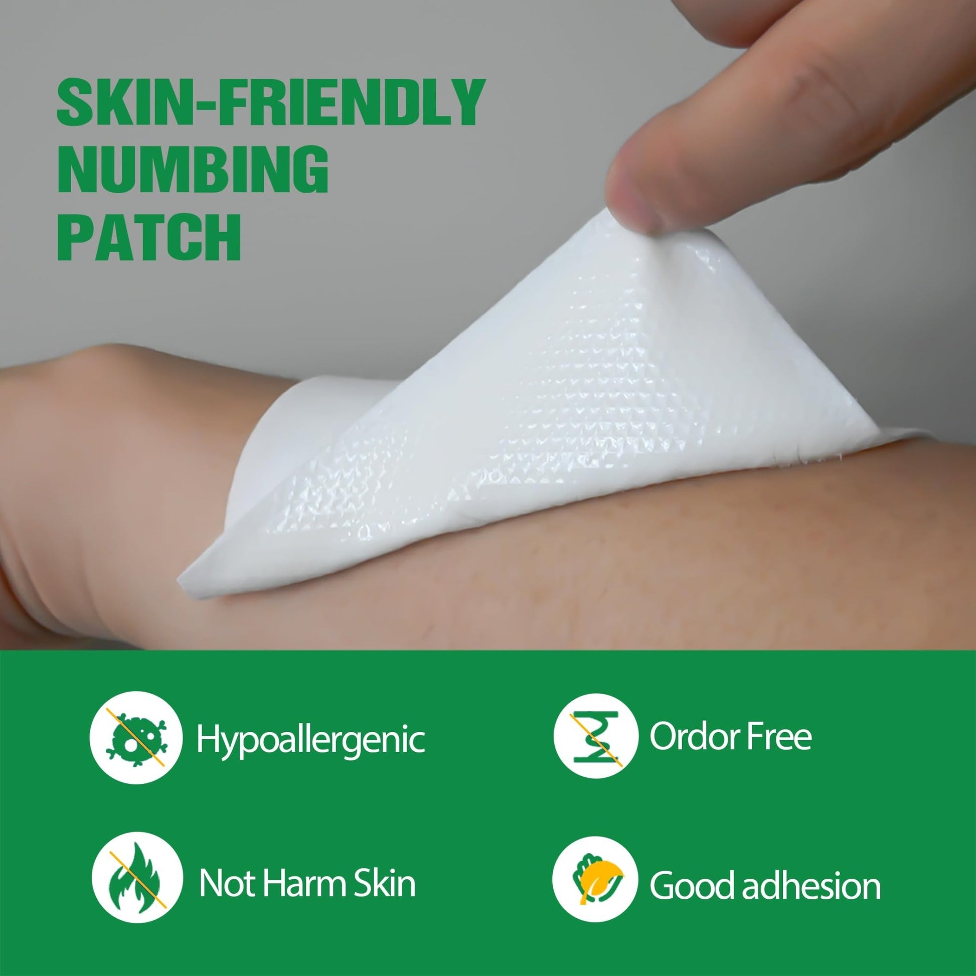 CARELAND Lidocaine Gel Patch, 18 Count Maximum Strength Pain Patches for Muscle Relief in Neck Knee Back and Shoulders Unscented Numbing Patch for Soothing Nerves, Joints - dailyvitalstore