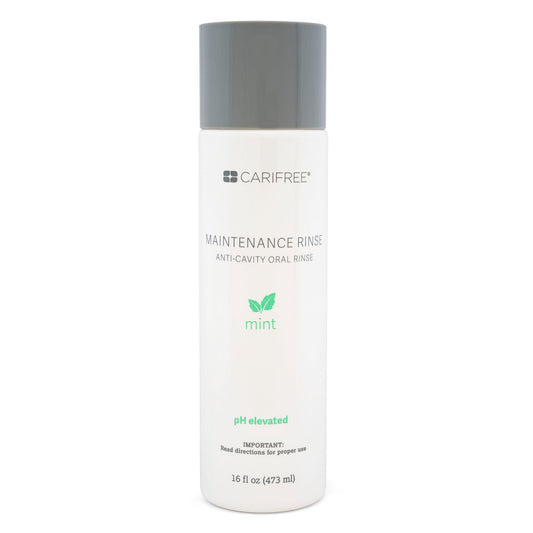 CariFree Maintenance Rinse, Mint Flavored, Anti-Cavity Fluoride Mouthwash, Dentist Recommended, Prevents Oral Decay, Freshens Breath, Alcohol-Free, - dailyvitalstore