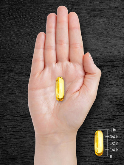 Carlyle Pumpkin Seed Oil Capsules | 3000mg | 200 Softgels | Essential Fatty Acids | Cold Pressed Dietary Supplement | Non-GMO and Gluten Free Formula - dailyvitalstore