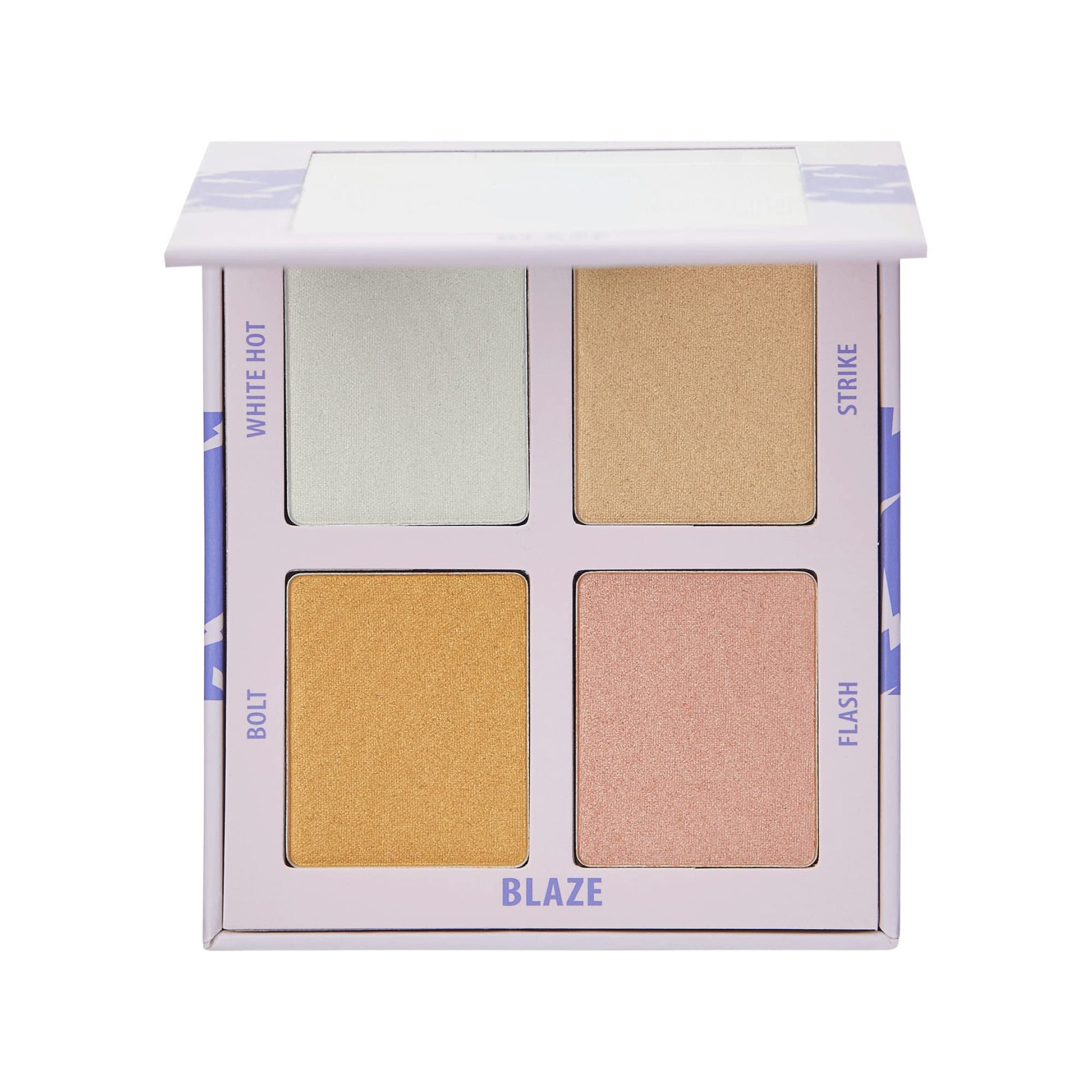 Carter Beauty By Marissa Carter Mini Highlighter Palette | Long Lasting Makeup | Shimmer & Matte Shades (Blaze) - dailyvitalstore