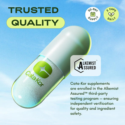 Cata-Kor NMN Supplement Alternative – Liposomal NAD+ Supplement - NAD CORE 30-Day Supply 60 Capsules - dailyvitalstore