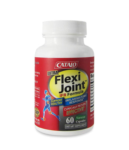 CATALO Extra FlexiJoint IFR Formula – with Meriva Turmeric Phytosome, ApresFlex & Casperome Boswellia – 60 Capsules - dailyvitalstore