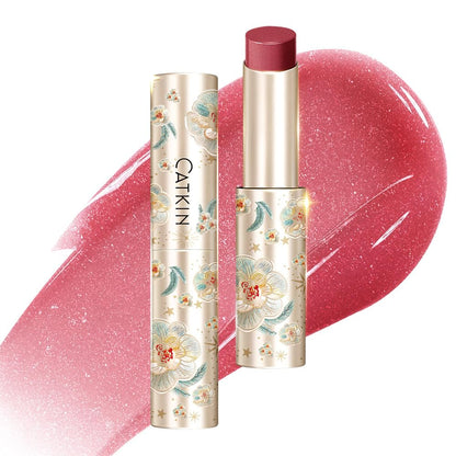 CATKIN Glossy Lip Balm Ultra Hydating Glow Lip Tinted Jelly Plump Melting Balm Shea Butter Repair Soothing For Dry Lips Dewy Finished 0.12 oz C05 SUNFLOWER - dailyvitalstore