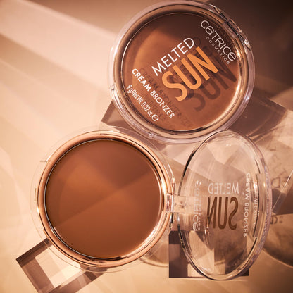 Catrice | Melted Sun Cream Bronzer, Easy to Blend Buildable Coverage for Long Lasting Bronzed Glow, Vegan & Cruelty Free, Without Parabens, Oil & Microplastic Particles (30 | Pretty Tanned) - dailyvitalstore