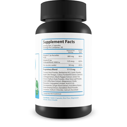 CDZ Supplement Vitamin C D and Zinc Plus Herbs - Our Best Vitamin C D Zinc Blood Booster for Blood Balance & Blood Flow - C Z D Blood Flow & Circulatory Health - Pro Canna Labs Gummies Capsules - dailyvitalstore