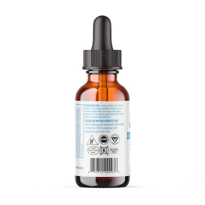 Cedar Bear - Intestinal Cleanse for Kids, Liquid Herbal Supplement for Detox and Digestive Cleanse with Natural Herbs, - dailyvitalstore