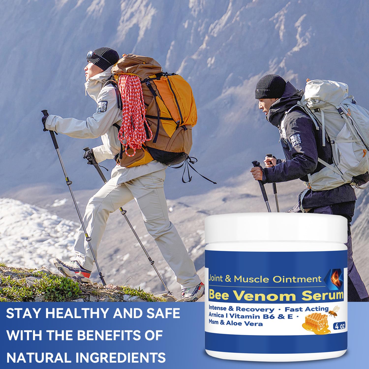 Cedonivor Bee Venom Joint and Bone Cream, Bee Venom Joint Relief Cream Joint Care for Knee, Neck, Back, Hands, Feet Moisturizer - dailyvitalstore