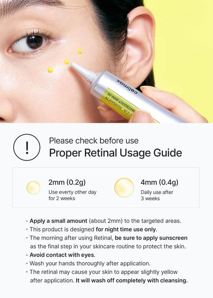 celimax Retinal Booster 15ml + Retinol Serum 30ml, Anti-aging Gifts for Women, Korean Skin Care - dailyvitalstore