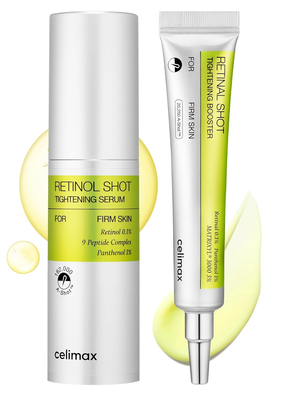 celimax Retinal Booster 15ml + Retinol Serum 30ml, Anti-aging Gifts for Women, Korean Skin Care - dailyvitalstore