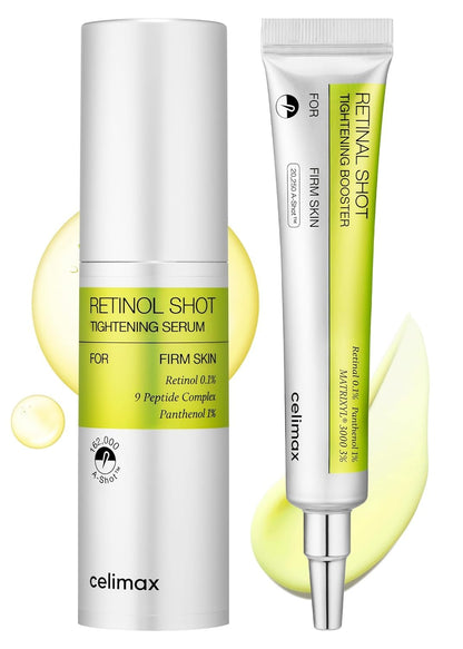 celimax Retinal Booster 15ml + Retinol Serum 30ml, Anti-aging Gifts for Women, Korean Skin Care - dailyvitalstore