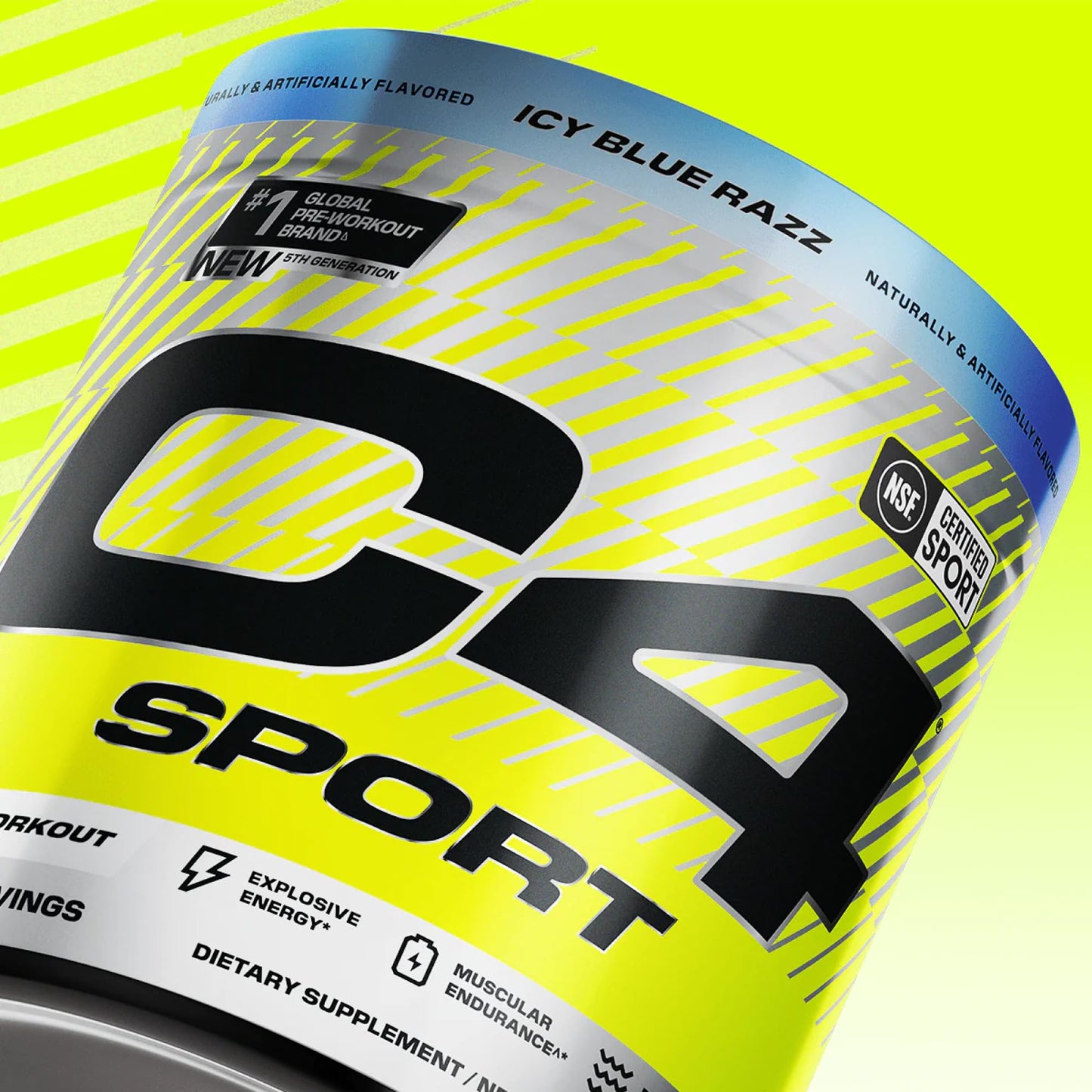 Cellucor C4 Sport Pre Workout Powder - NSF Certified for Sport - Elite Hydration - 200mg Caffeine + Creatine + Beta-Alanine - dailyvitalstore