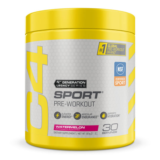 Cellucor C4 Sport Pre Workout Powder Watermelon - NSF Certified for Sport + Preworkout Energy Supplement for Men & Women - 135mg Caffeine + - dailyvitalstore