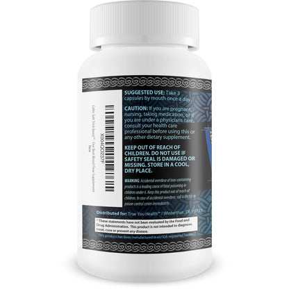 Celtic Salt Trick Boost for Blood Flow - Improved Formula - Our Best Blood Circulation Supplements for Men - Increase Blood Flow Care Blood Circulation Pills - Advanced Blood Flow Support - dailyvitalstore