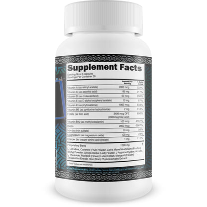 Celtic Salt Trick Boost for Blood Flow - Improved Formula - Our Best Blood Circulation Supplements for Men - Increase Blood Flow Care Blood Circulation Pills - Advanced Blood Flow Support - dailyvitalstore