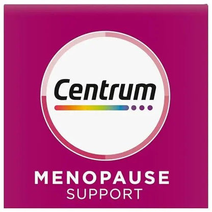 Centrum Complete Multivitamin Supplement + Hot Flash Support Menopause Support Tablets, with Clinically Studied geniVida, 30 Count - dailyvitalstore