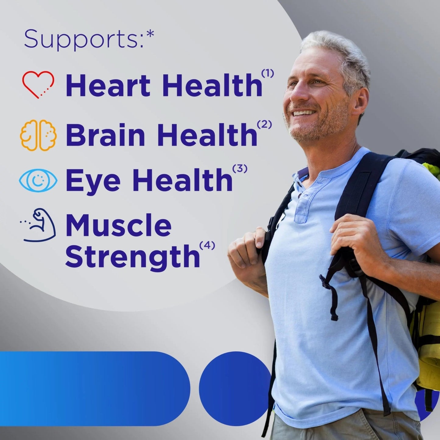 Centrum MultiGummies for Men 50 Plus, Multivitamin/Multimineral Supplement with Vitamins D3, E, B6, and B12 - dailyvitalstore