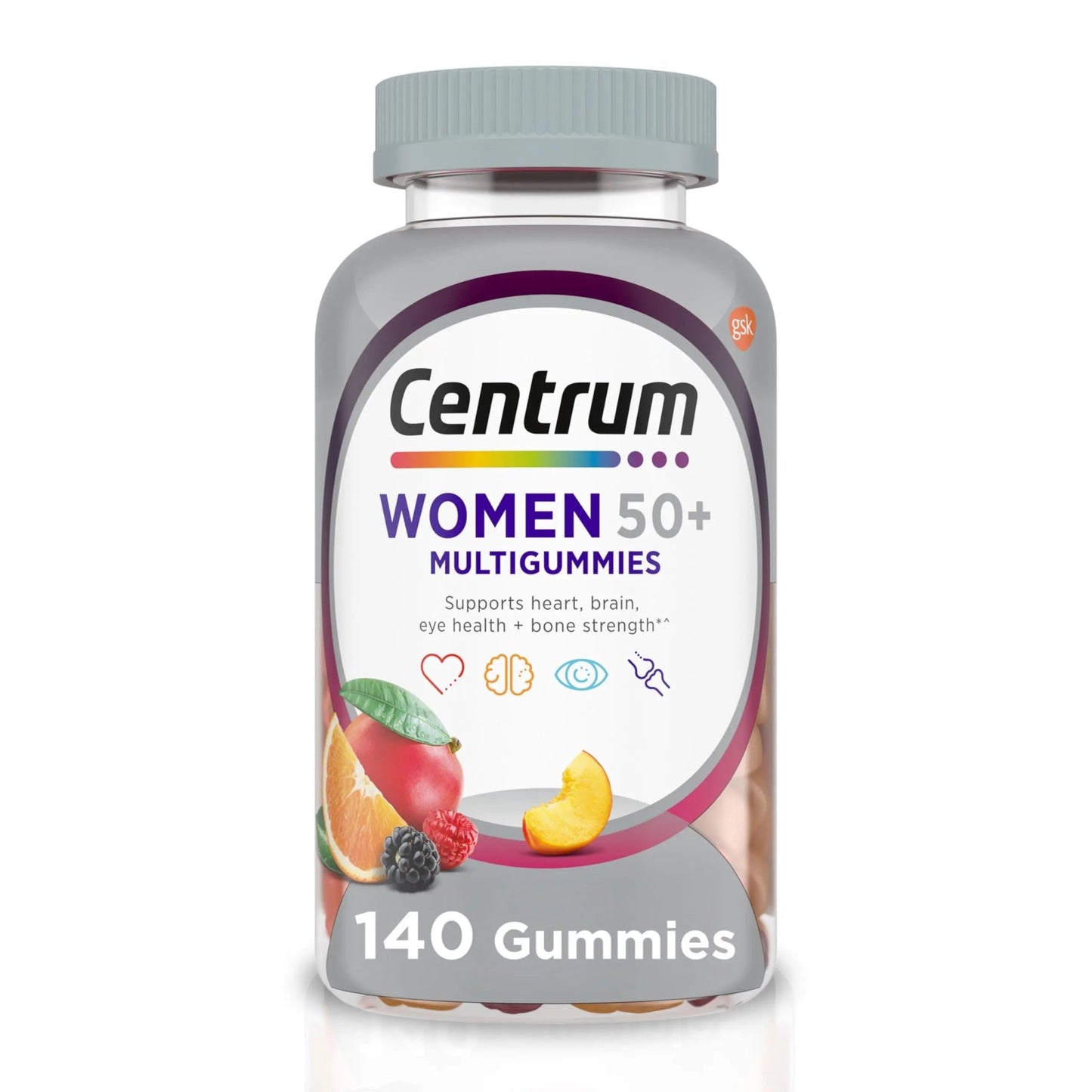 Centrum MultiGummies for Women 50 Plus, Multivitamin/Multimineral Supplement with Vitamins D3, E, B6, and B12 - dailyvitalstore
