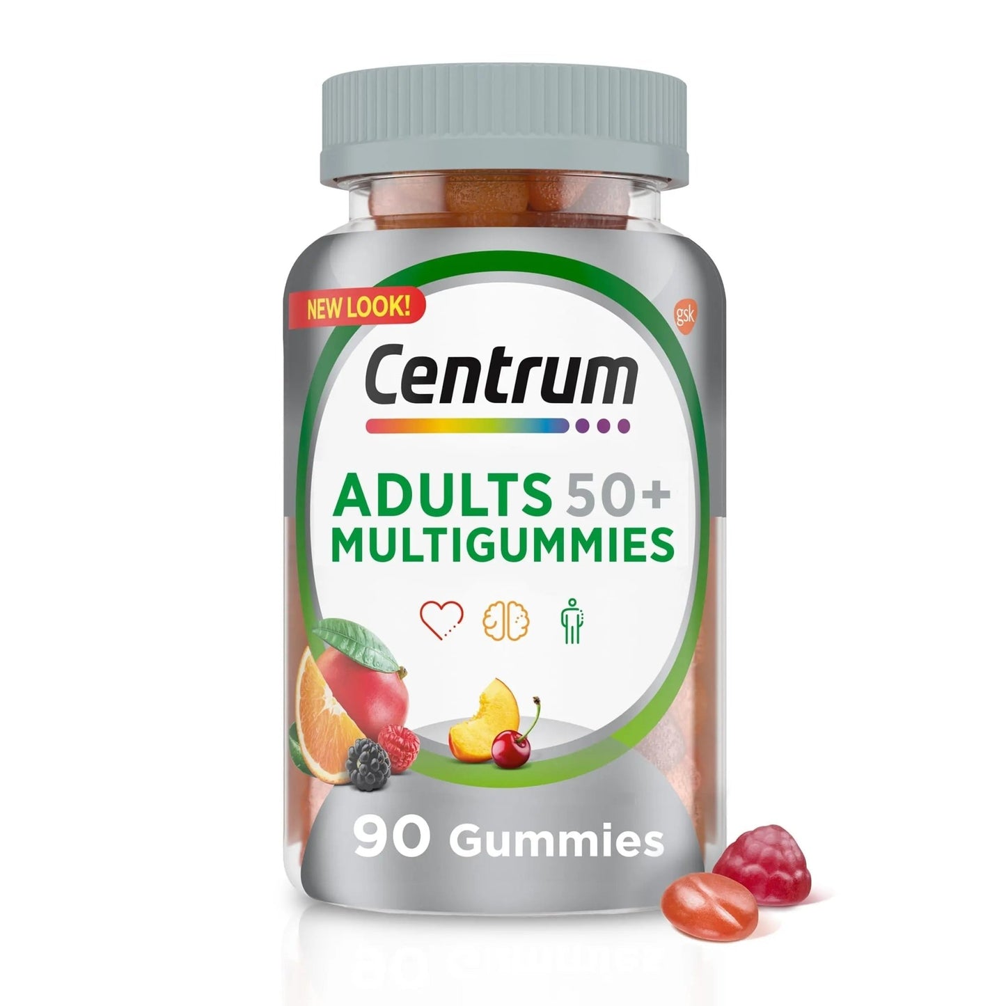 Centrum MultiGummies Gummy Multivitamin for Adults 50 Plus, Multivitamin/Multimineral Supplement with Calcium - dailyvitalstore