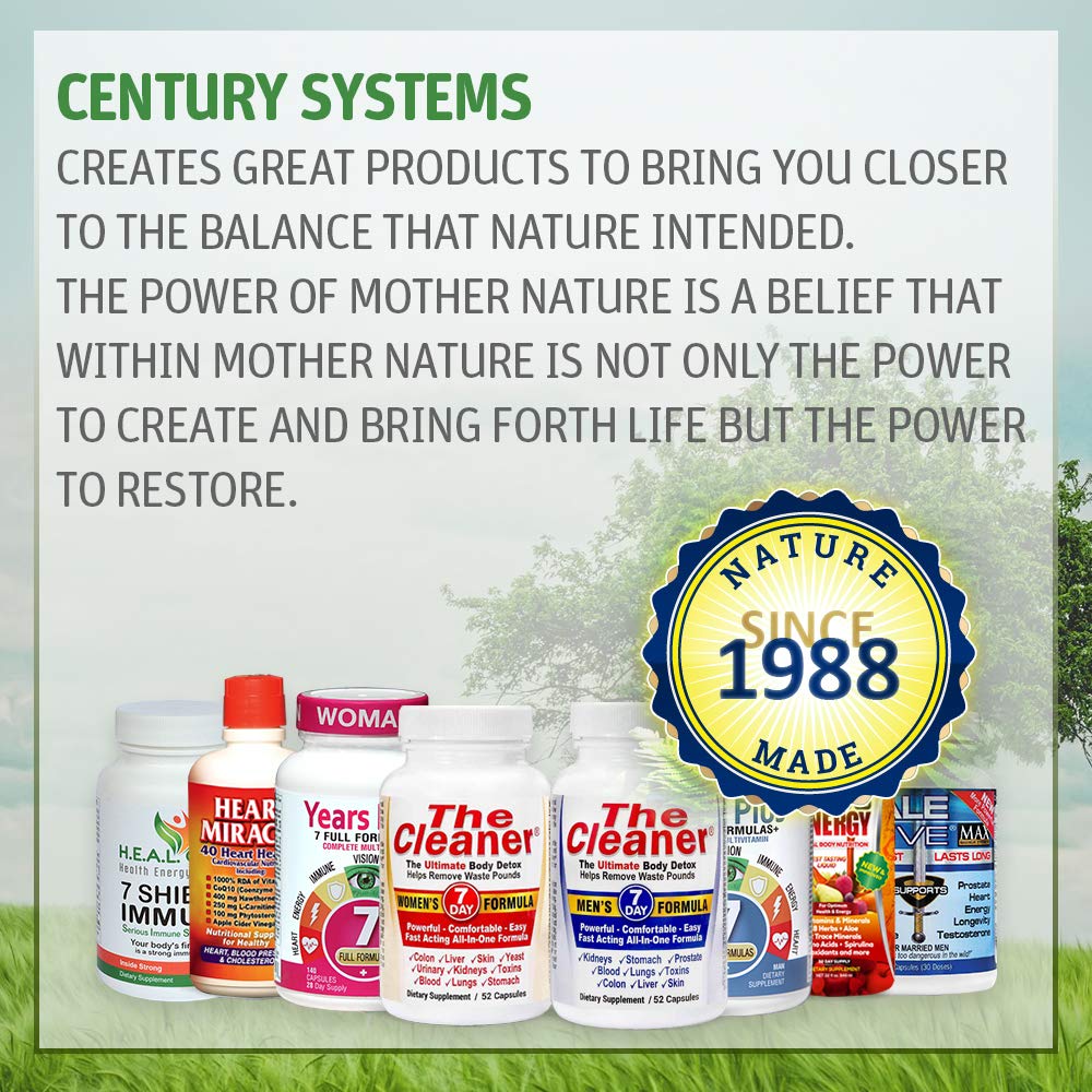 Century Systems - Miracle 2000, Complete Liquid Multivitamin and Mineral Supplement with Amino Acids and Antioxidants, 32 Ounces - dailyvitalstore