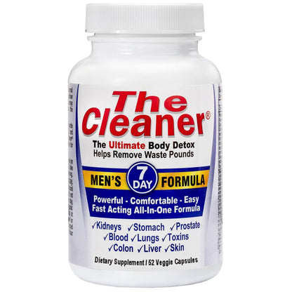 Century Systems The Cleaner Detox, Powerful 7-Day Complete Internal Cleansing Formula for Men, Support Digestive Health, 52 Vegetarian Capsules - dailyvitalstore