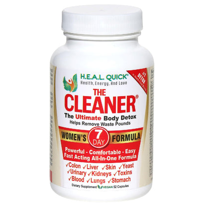Century Systems The Cleaner Detox, Powerful 7-Day Complete Internal Cleansing Formula for Women, Support Digestive Health, - dailyvitalstore