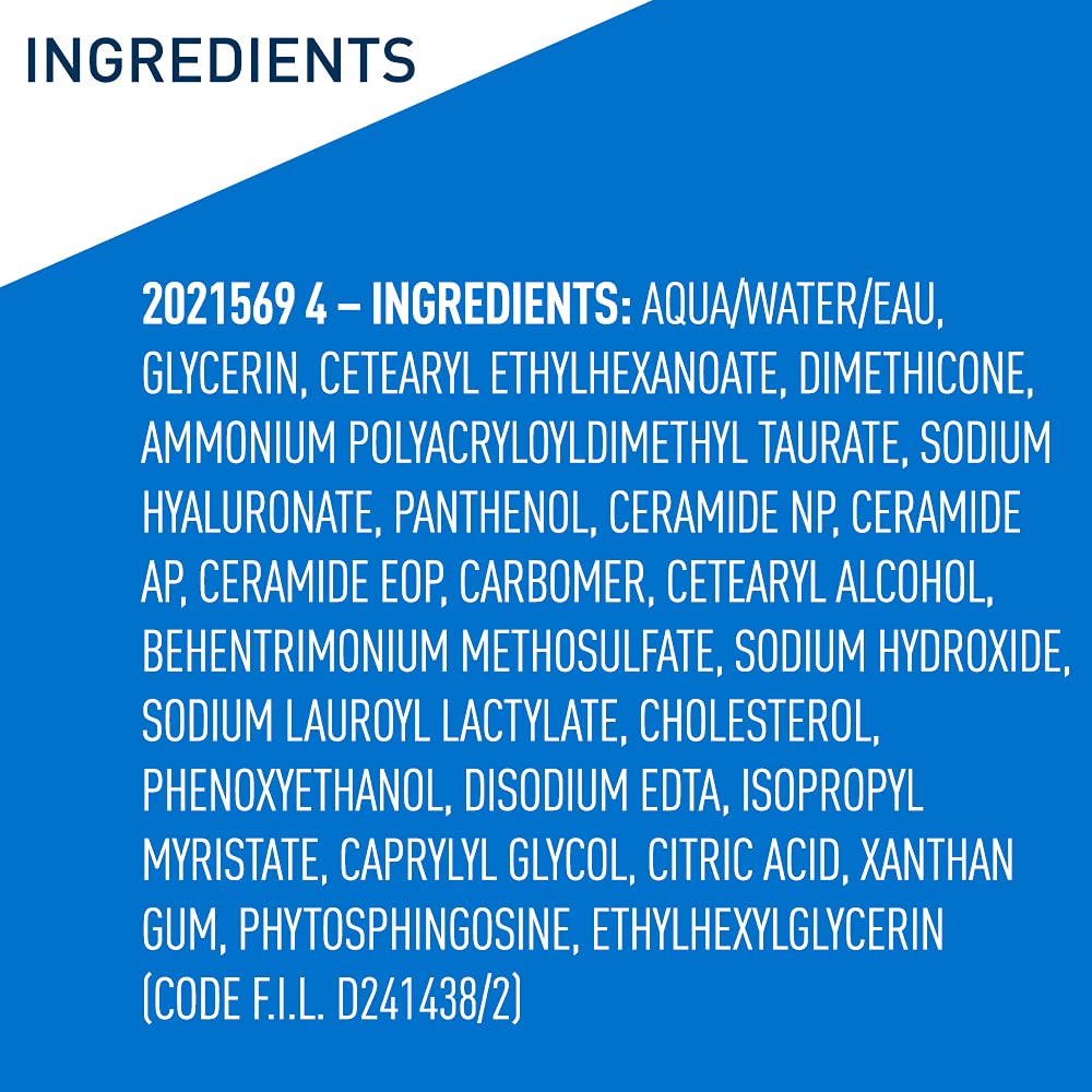 Cerave Hyaluronic Acid Serum for Face with Vitamin B5 and Ceramides, Hydrating Face Serum for Dry Skin, Fragrance Free, 1 Ounce - dailyvitalstore
