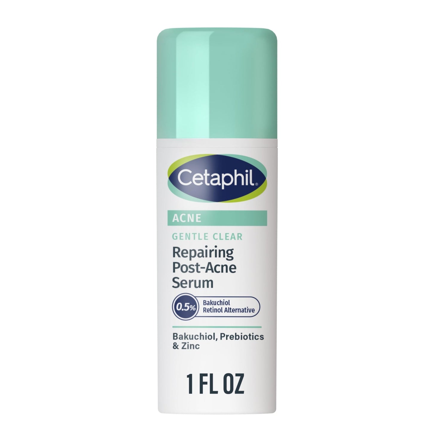 CETAPHIL Gentle Clear Repairing Post-Acne Serum, Retinol Alternative, Oil Free Serum for Sensitive Skin, 1 Fl Oz, Bakuchiol, Improves Skin Tone & Post-acne Marks, - dailyvitalstore
