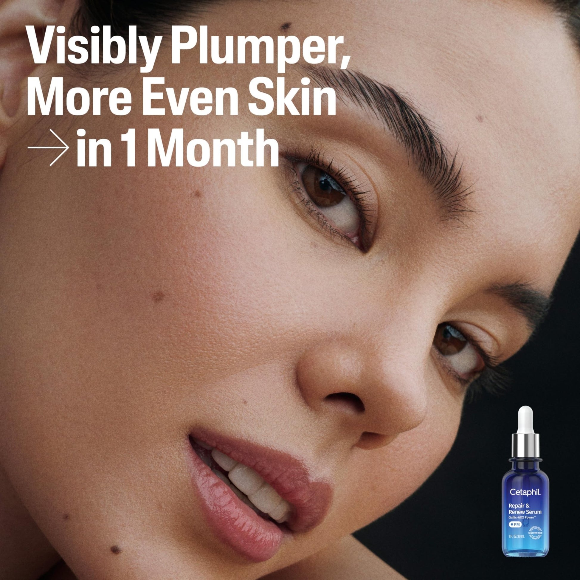 CETAPHIL Repair & Renew Night Serum for Stressed Sensitive Skin with Gallic Acid & Vitamin E, PM Face Serum, Repairs Skin Barrier Overnight - dailyvitalstore