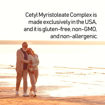 Cetyl Myristoleate Complex, CMO Advanced Joint Mobility & Comfort Formula 120 Capsules - dailyvitalstore