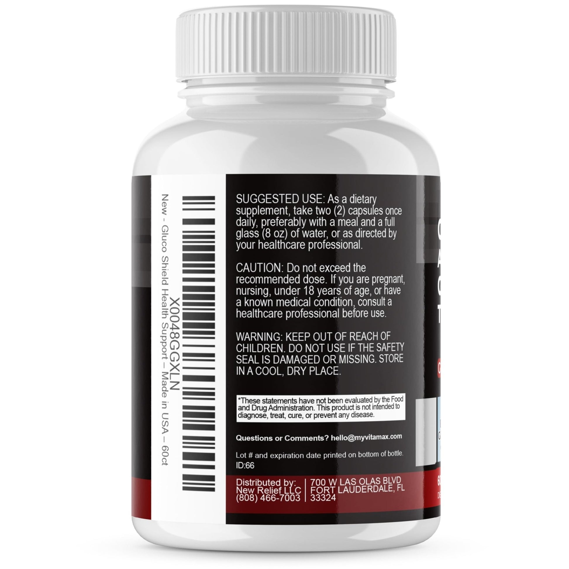 Ceylon Cinnamon, Apple Cider Vinegar, Turmeric - Gluco Health Support - Panax Ginseng, Berberine, Bitter Melon Milk Thistle Fenugreek - dailyvitalstore