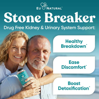 Chanca Piedra Stone Breaker - The Original Stone Breaking Formula with Celery Seed & Parsley - Supports Kidney, Gallbladder & Urinary Tract Cleansing to Help Flush Impurities - 60 Vegetarian Capsules - dailyvitalstore