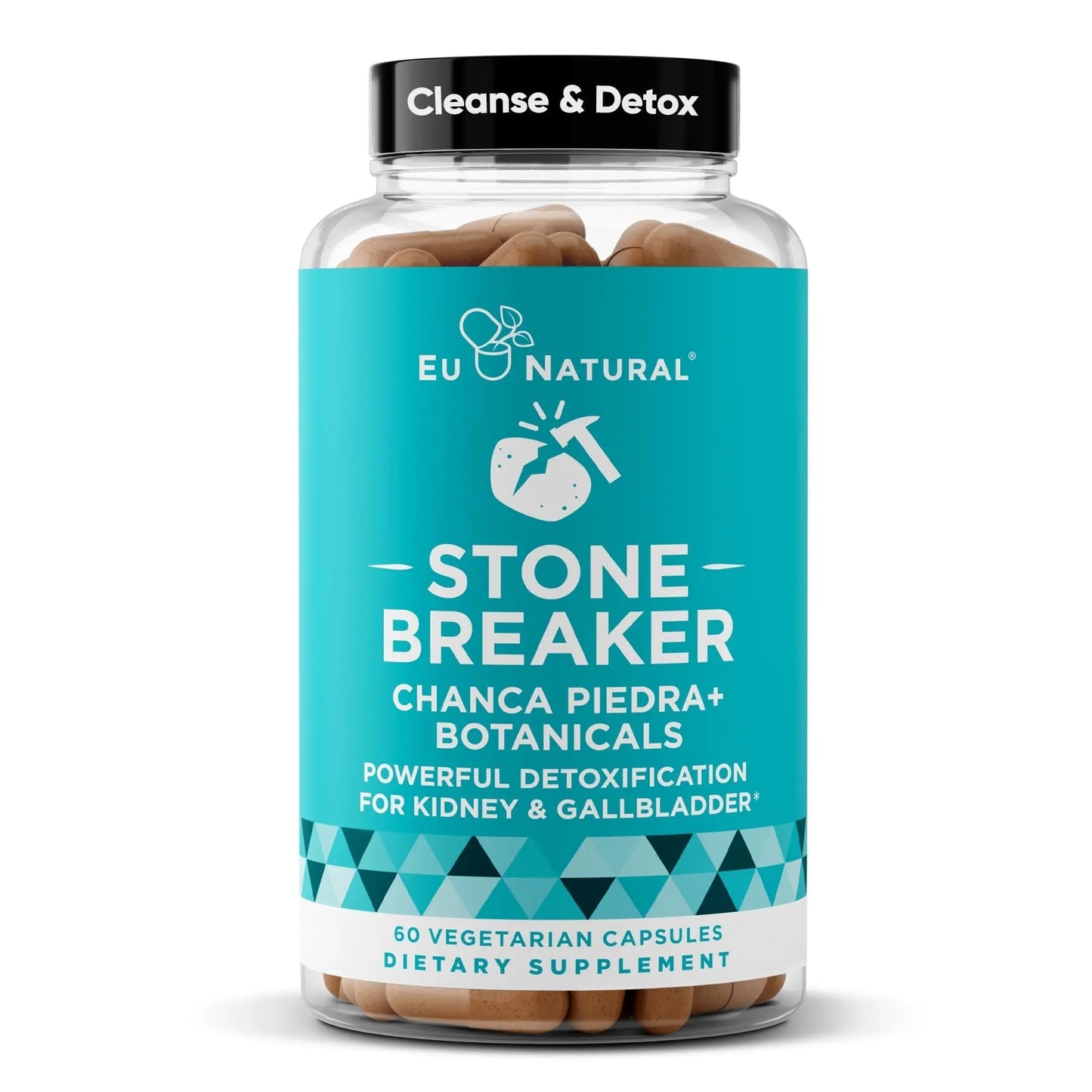 Chanca Piedra Stone Breaker - The Original Stone Breaking Formula with Celery Seed & Parsley - Supports Kidney, Gallbladder & Urinary Tract Cleansing to Help Flush Impurities - 60 Vegetarian Capsules - dailyvitalstore