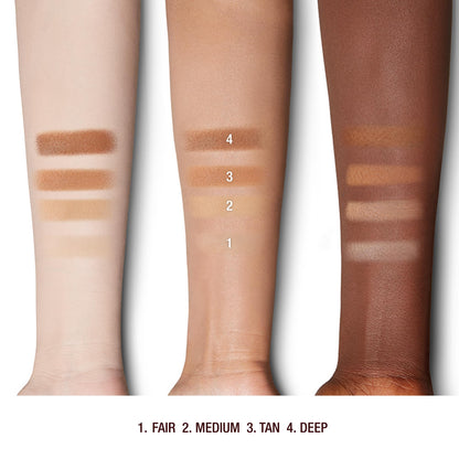 Charlotte Tilbury Airbrush Flawless Finish Setting Powder - Pore-Blurring Pressed Powder for Face Makeup to Minimize Shine with a Soft-Focus Finish - 1 Fair - dailyvitalstore