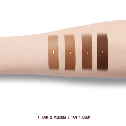 Charlotte Tilbury Beautiful Skin Face Makeup & Body Cream Bronzer - Hydrating Hyaluronic Acid & Pro Vitamin D3 to Blur for a Sun-Kissed Glow - Up to 16Hr Wear, Sweat & Humidity Proof - 1 Fair - dailyvitalstore